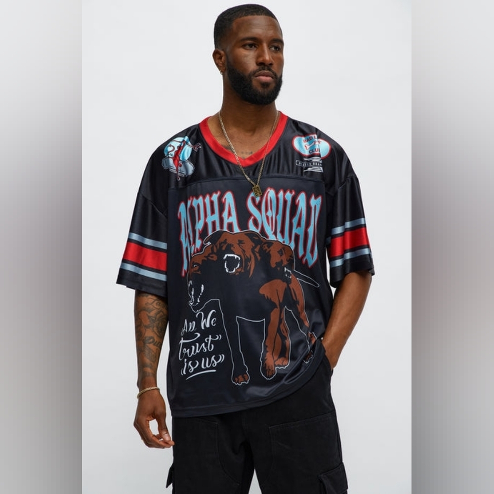 Reason Brand Alpha Squad Football Jersey